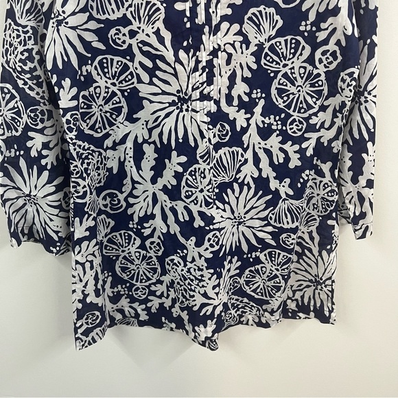 Lily Pulitzer Sarasota Beaded Tunic Top - Picture 10 of 12